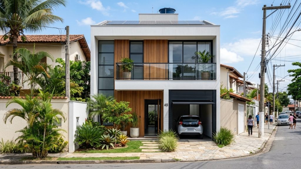 Quanto custa construir uma casa de 74 m2 em terreno 5x25