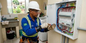 Os custos de mão de obra para refazer a instalação elétrica de uma residência pequena