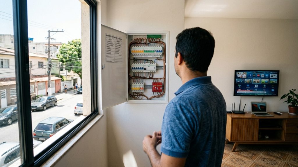 Os custos de mão de obra para refazer a instalação elétrica de uma residência pequena