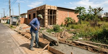 Quanto custa fazer uma calçada simples na frente de casa em 2026