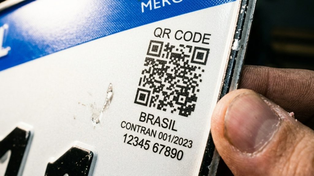 A lei da placa Mercosul