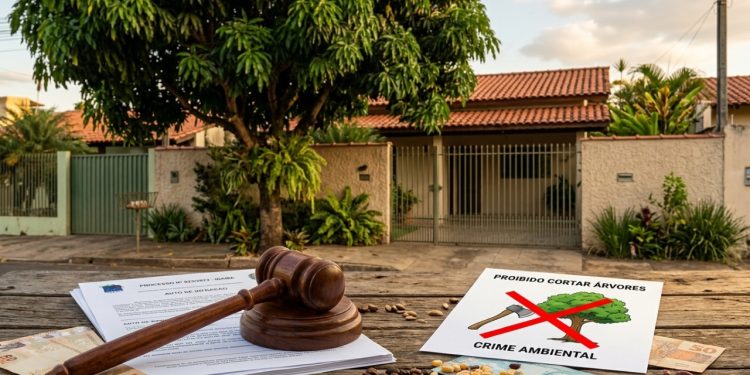 A lei sobre cortar uma árvore