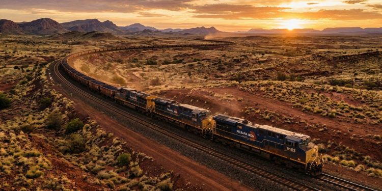 O sistema ferroviário autônomo da Rio Tinto em Pilbara