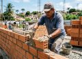 Custo para construir muro simples de 19 metros em 2026