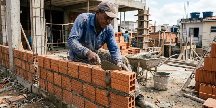 Preço da mão de obra de pedreiro, eletricista e encanador em 2026