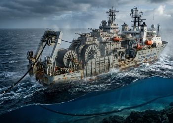 Cabos submarinos sustentam quase toda a comunicação internacional. Entenda por que sua instalação é tão crítica.