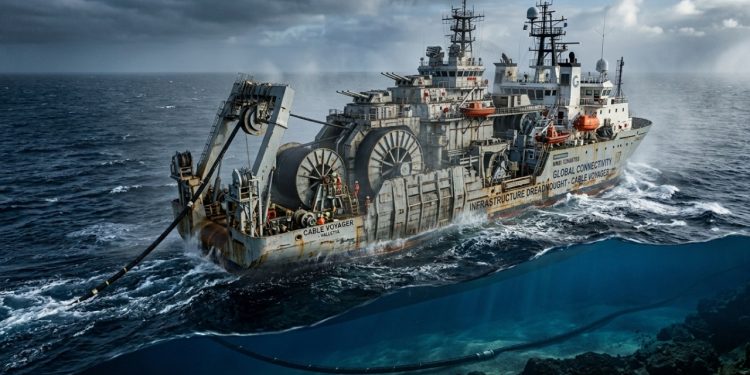 Cabos submarinos sustentam quase toda a comunicação internacional. Entenda por que sua instalação é tão crítica.