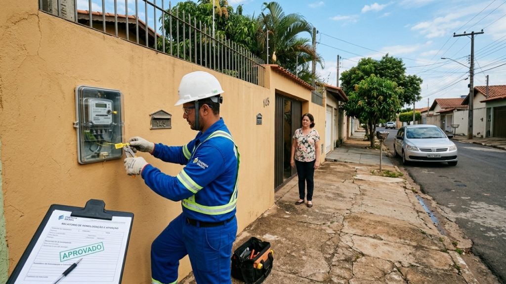 Quanto um eletricista cobra para instalar um padrão de entrada bifásico residencial em 2026?
