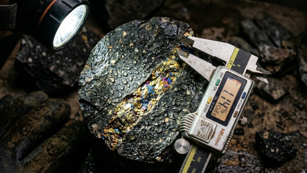 Uma escavação nos Andes revelou cobre de pureza incomum em uma área considerada comum