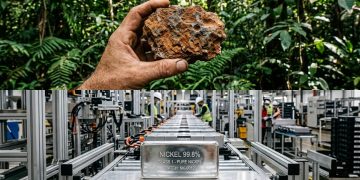 Mineradores encontraram toneladas de níquel de alta pureza perto do solo