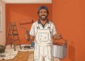Quanto um pintor cobra para pintar uma casa de 85 m2 em 2026?