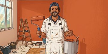 Quanto um pintor cobra para pintar uma casa de 85 m2 em 2026?