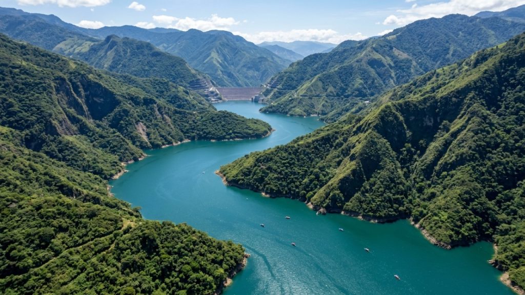 Central Hidroelétrica Ituango, a maior usina da Colômbia