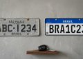 Lei da placa Mercosul está em vigor e afetando todos os motoristas brasileiros