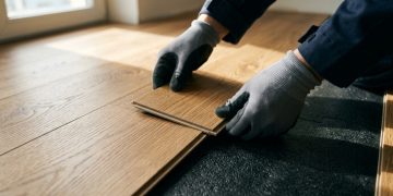 Quanto um profissional cobra para trocar o piso antigo por vinílico em um apartamento de 50 m² em 2026?