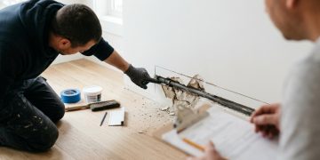 Quanto um profissional cobra para instalar rodapé embutido em um apartamento de 70 m² em 2026?