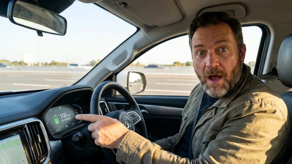 Esta picape inteligente promete rodar centenas de quilômetros sem usar uma gota de diesel e assusta as líderes do segmento