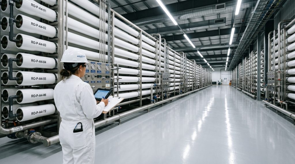 O gigantesco sistema industrial utilizado pela Arábia Saudita Israel e Emirados Árabes que consome quantidades colossais de eletricidade para empurrar a água do mar através de tubos de grafeno e torná-la potável