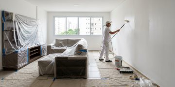 Quanto um pintor cobra para aplicar massa corrida e pintar um apartamento de 80 m² em 2026?