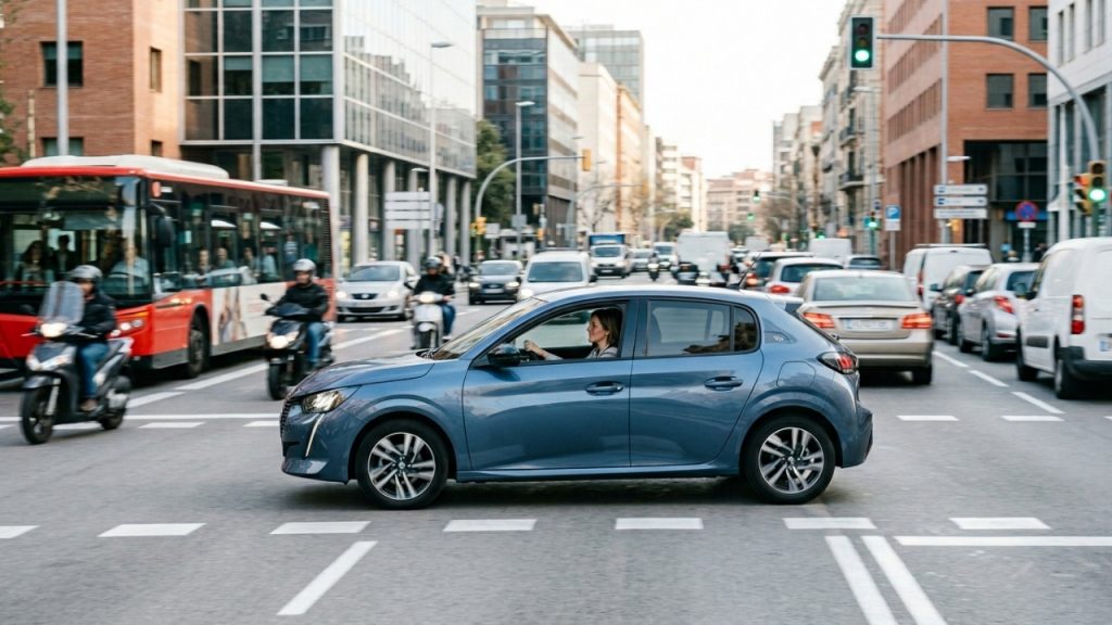 Não é só aparência francesa: o Peugeot 208 usa painel moderno e motor 1.0 para parecer mais sofisticado que rivais diretos