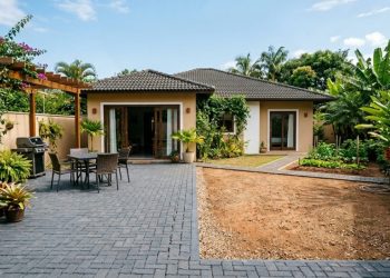 Quanto custa pavimentar um quintal de terra e valorizar o imóvel com um espaço limpo e moderno