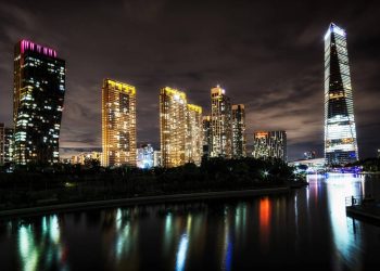 Com 600 hectares de áreas verdes, a cidade de Songdo na Coreia destaca-se como um dos projetos urbanos mais tecnológicos e sustentáveis do mundo