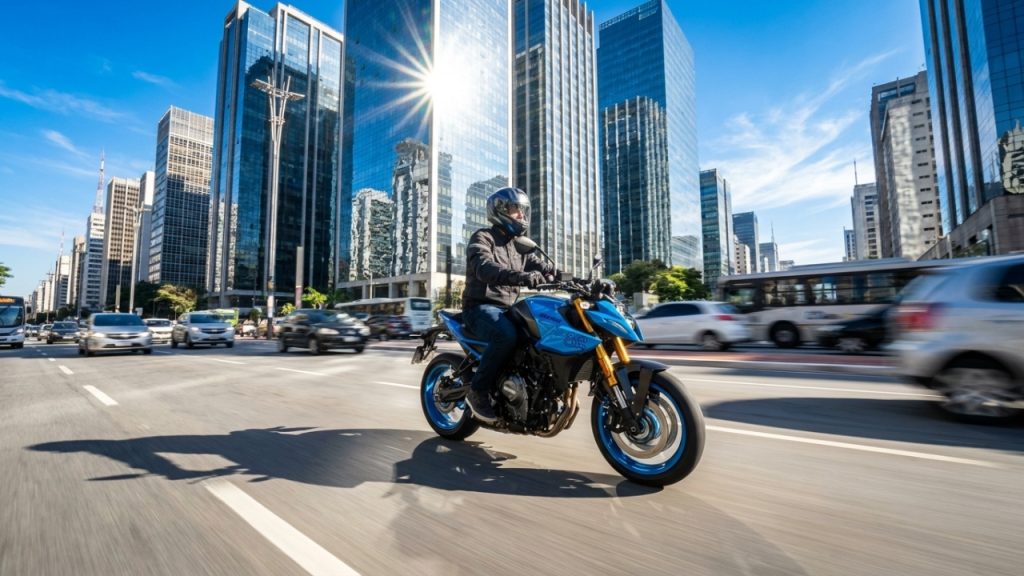 Design futurista e motor vibrante marcam a chegada da nova esportiva de média cilindrada focada no equilíbrio perfeito