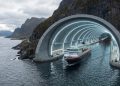 O colossal projeto norueguês para escavar o primeiro túnel de navios do mundo furando uma montanha maciça de 300 metros de altura