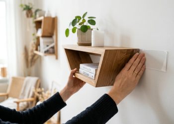 Nem furadeira que estoura o cano, nem prego torto na parede: a tecnologia das fitas de nano gel que seguram móveis pesados sem danificar a pintura