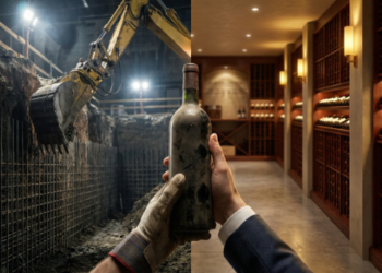 Quanto custa construir uma adega subterrânea de luxo para armazenar vinhos em casa