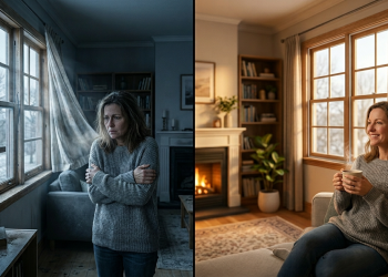 Vede janelas e portas com fita simples e veja quanto custa reduzir o frio dentro de casa sem aumentar a conta de luz