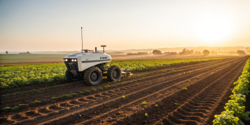 Estados Unidos, Brasil e Austrália trocam os tratores fumarentos de 15 toneladas por exércitos de pequenos robôs agrícolas alimentados a energia solar que plantam sementes milimetricamente