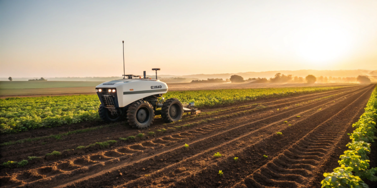 Estados Unidos, Brasil e Austrália trocam os tratores fumarentos de 15 toneladas por exércitos de pequenos robôs agrícolas alimentados a energia solar que plantam sementes milimetricamente