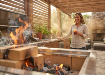 Quanto custa construir um espaço gourmet com tijolo refratário sem gastar muito