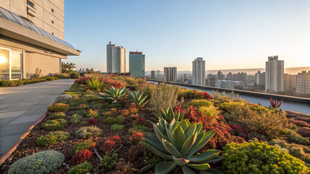 A revolução das infraestruturas vivas que transformam coberturas urbanas em filtros naturais de poluição