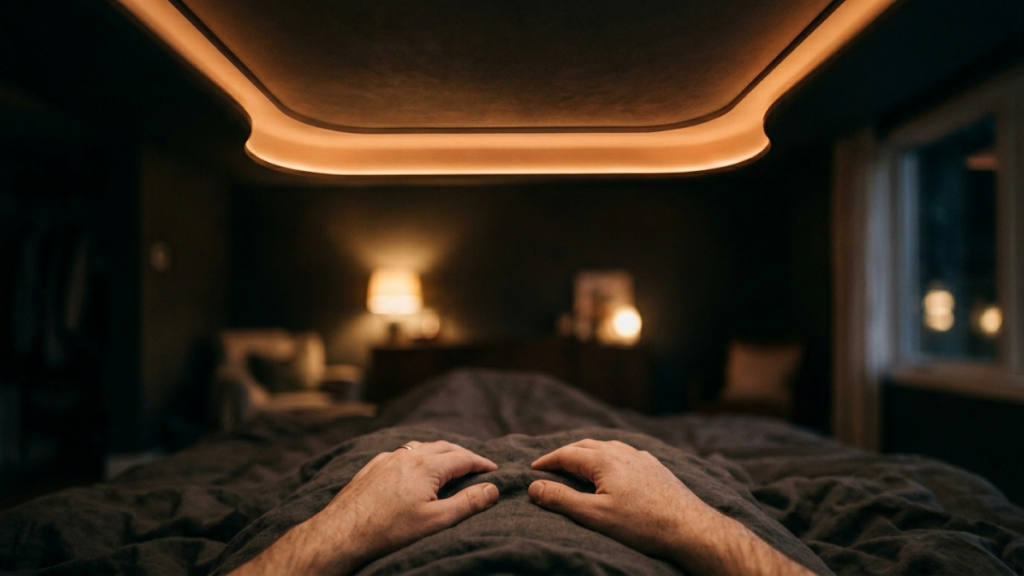 O teto luminoso inteligente que imita o nascer e o pôr do sol para enganar o seu cérebro e curar a insônia em apartamentos escuros