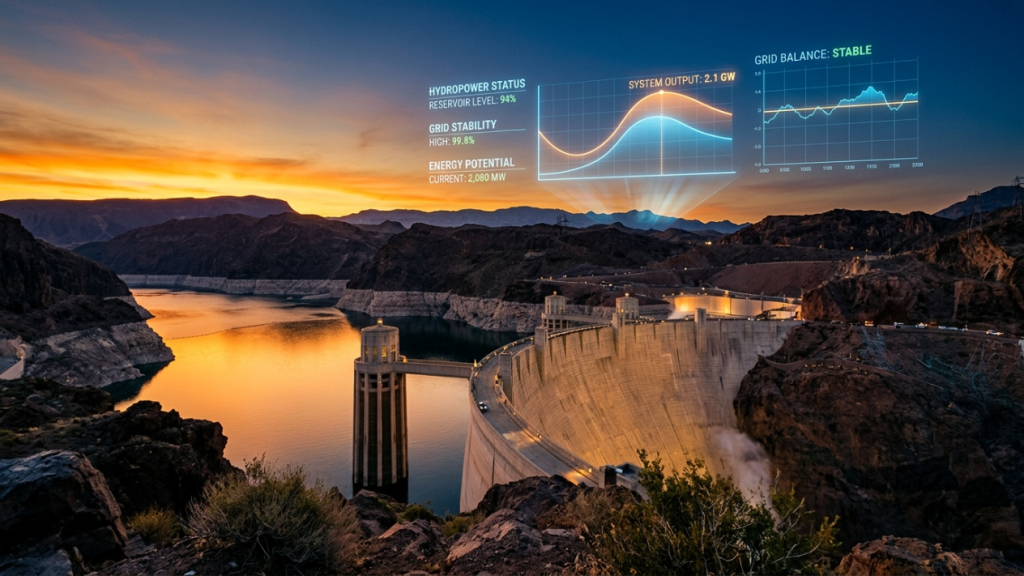 A bateria gigante feita de água: como montanhas inteiras estão sendo transformadas em usinas de armazenamento para segurar o excedente de energia solar