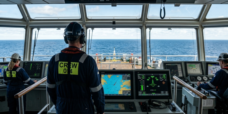 O navio petroleiro que contraria a fúria das tempestades e fica perfeitamente imóvel sobre ondas de 10 metros para perfurar o fundo do oceano