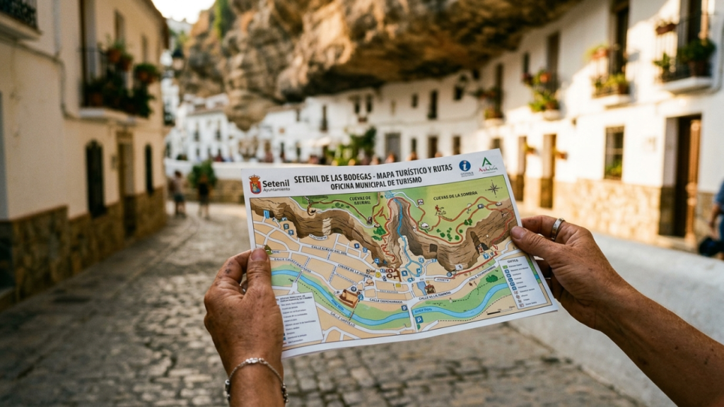 A deslumbrante cidade na Espanha cujas casas e ruas foram construídas inteiramente debaixo de rochas colossais de milhares de toneladas