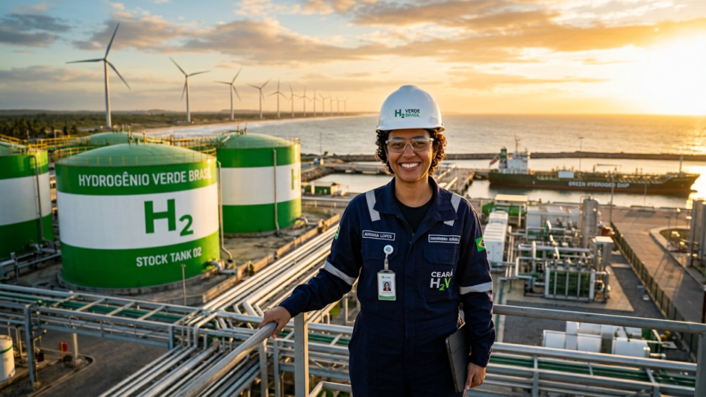 O renascimento dos portos industriais com hubs de hidrogênio verde no mundo