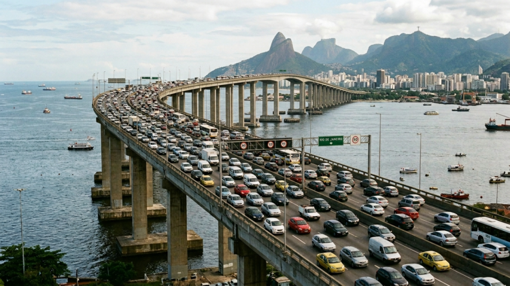 Como a Ponte Rio-Niterói se mantém funcional há 50 anos e sustenta o trânsito do Sudeste