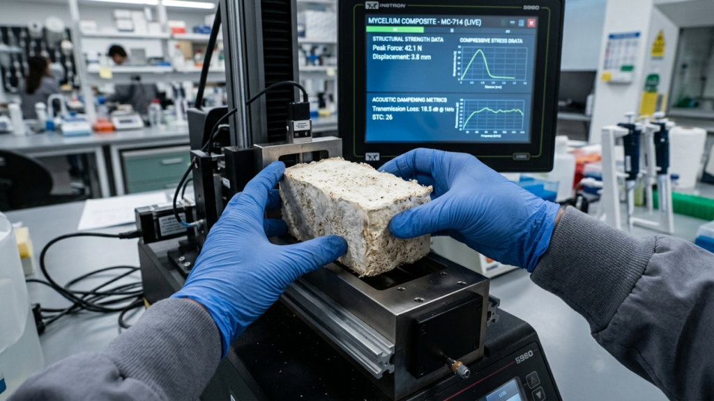 A biologia dos fungos aplicada para criar barreiras acústicas biodegradáveis que absorvem as ondas sonoras e impedem a perda de calor residencial de maneira passiva