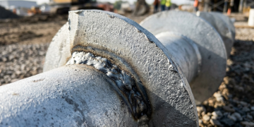 A mecânica dos solos combinada à engenharia metalúrgica para fixar a base da casa sem gerar vibrações no terreno ou resíduos de canteiro
