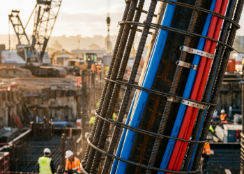 Construção sustentável com fundações geotérmicas e aproveitamento térmico do subsolo