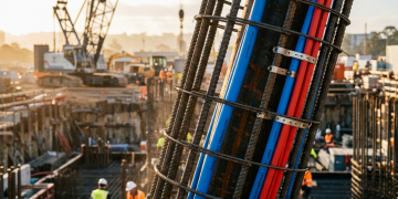 Construção sustentável com fundações geotérmicas e aproveitamento térmico do subsolo