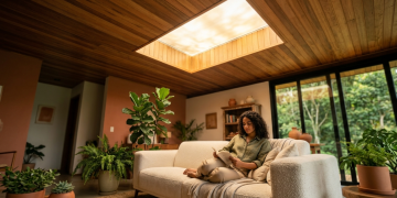 Como clarabóias com material PCM melhoram o conforto térmico em casas modernas
