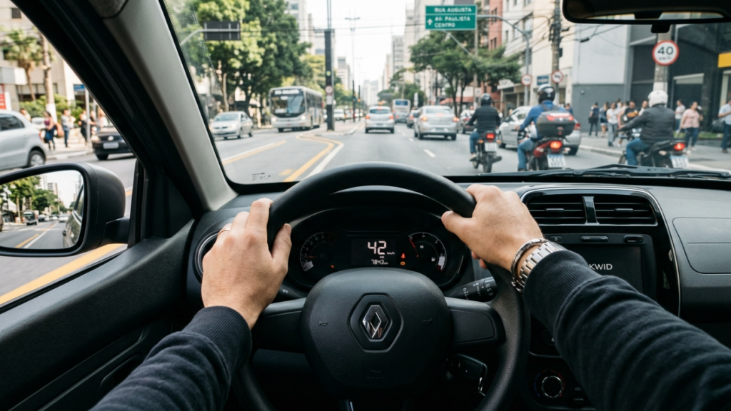 O "SUV dos compactos": como a engenharia brasileira redesenhou o chassi do Kwid para enfrentar buracos e valetas sem perder a economia