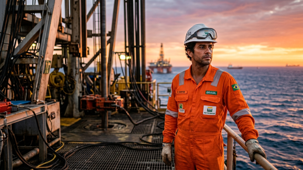 Plataformista offshore: a verdade por trás do trabalho pesado e dos riscos extremos