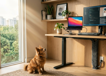Organize os cabos da sua mesa com soluções simples e veja quanto custa montar um setup limpo que melhora o foco e evita danos nos equipamentos