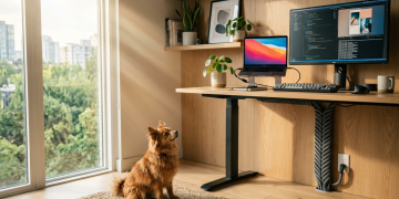 Organize os cabos da sua mesa com soluções simples e veja quanto custa montar um setup limpo que melhora o foco e evita danos nos equipamentos